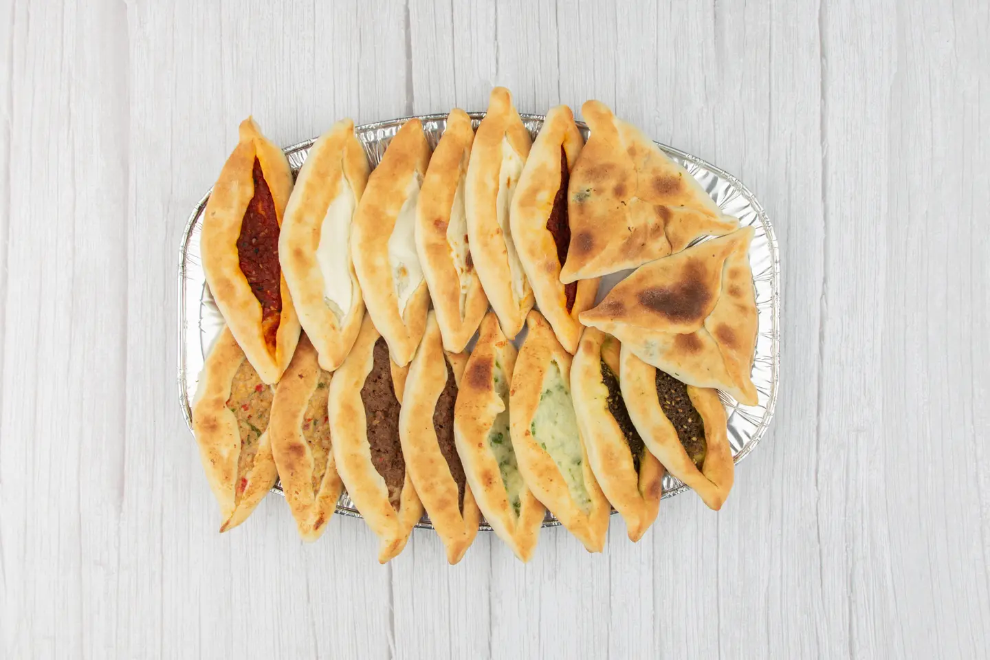 Dish Of Mixed Pastries - 7 Pieces
