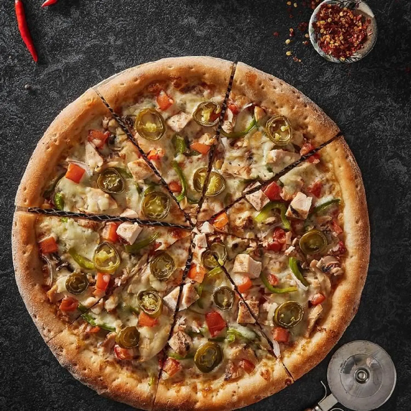 بيتزا حار ومتبل - صغير