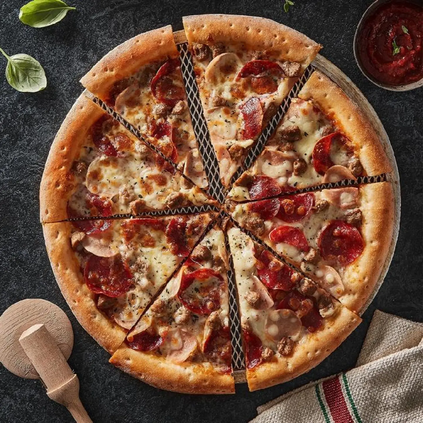 بيتزا لمحبي اللحم - صغير