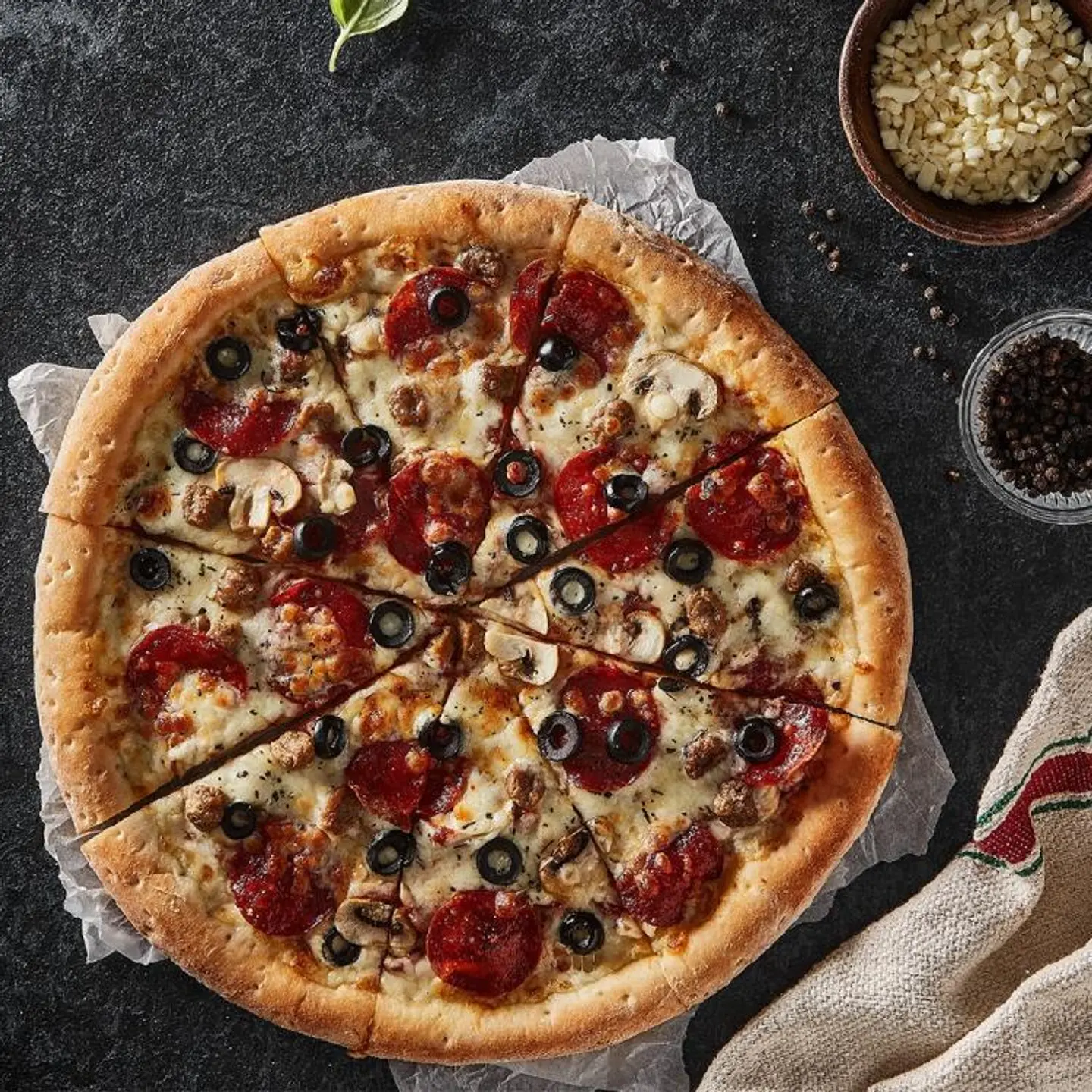 بيتزا بيانكا - صغير