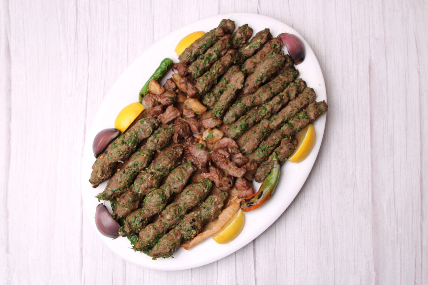 طبق الشامية - بدون أرز