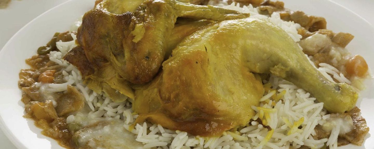 دجاج مثلوثة - نصف حبة دجاجة