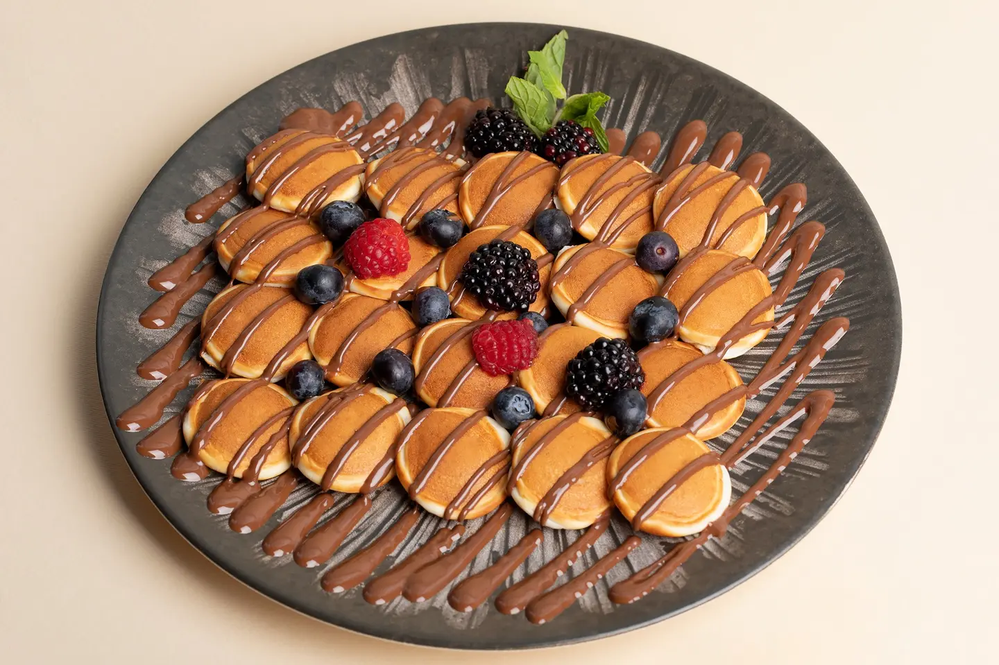 Mini Pancake Nutella - Large 30 Pieces