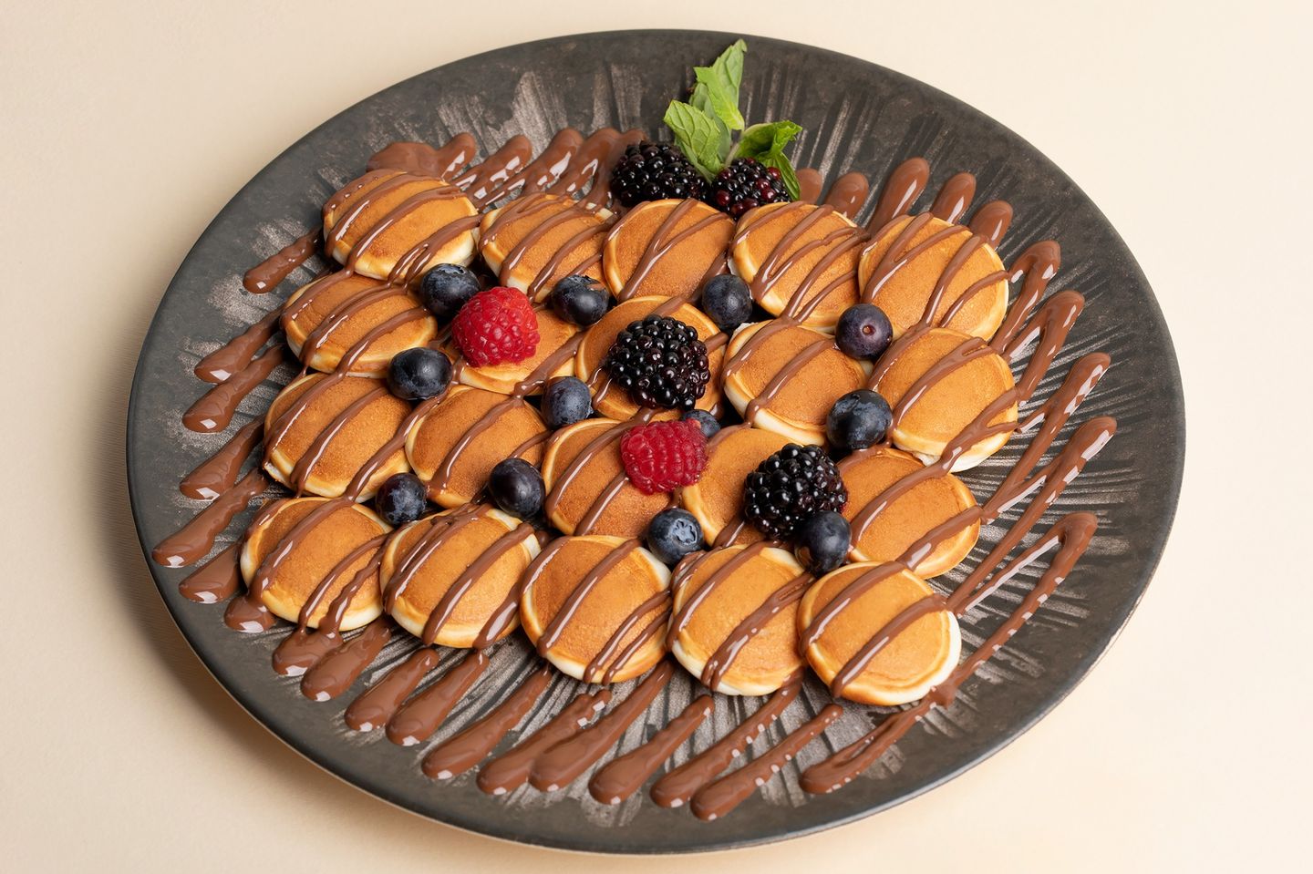 Mini Pancake Nutella - Small 20 Pieces