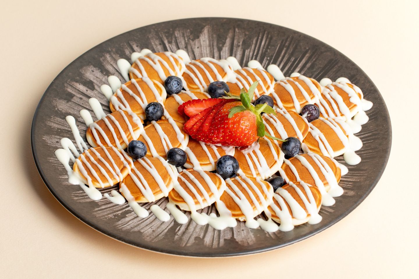 Mini Pancake White Chocolate - Large 30 Pieces