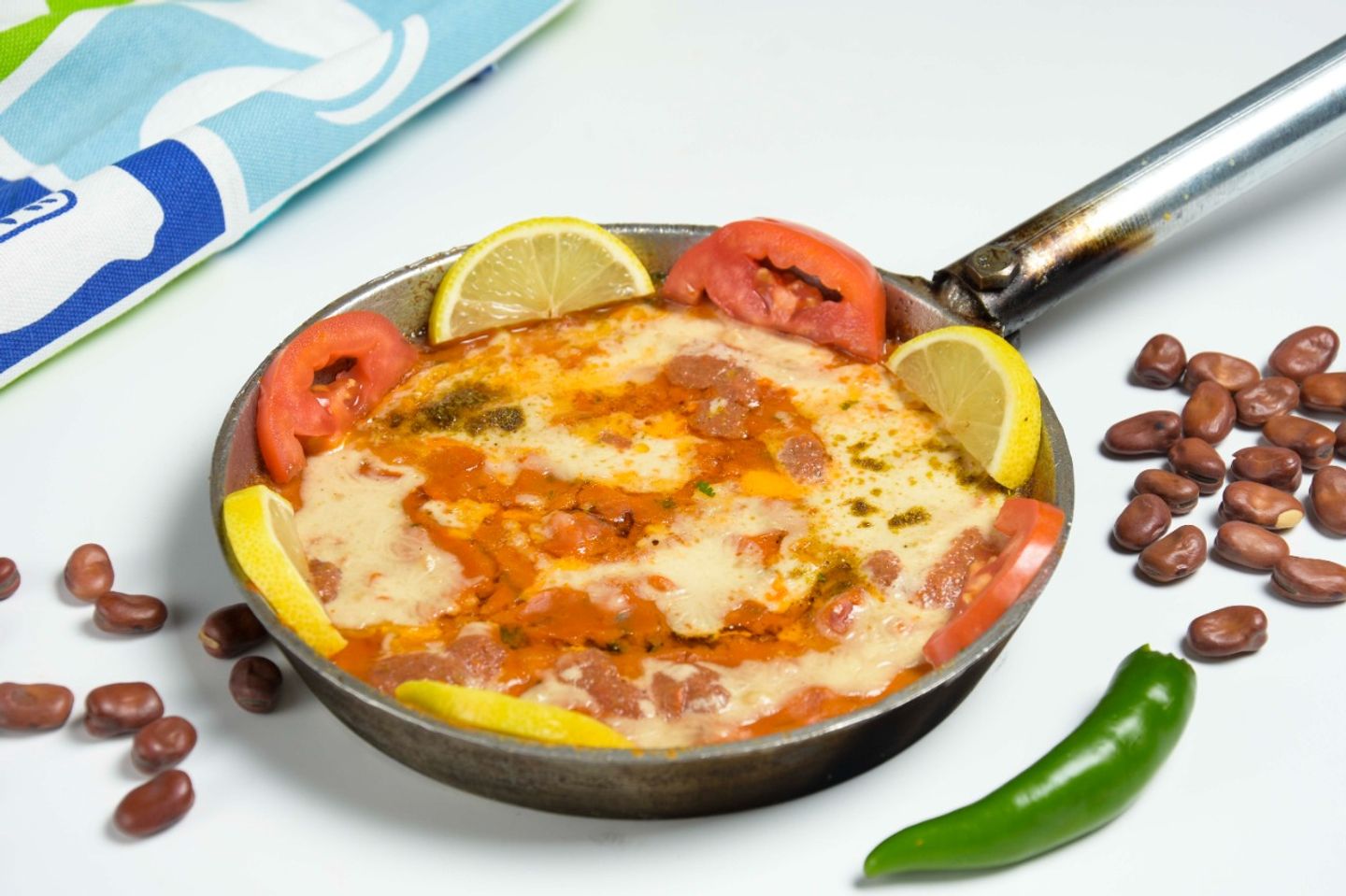 فول طاوه بالزيت - صغير
