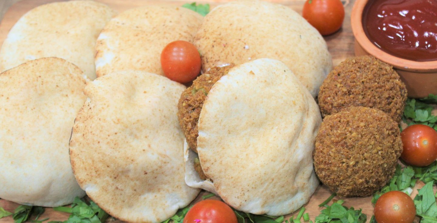 Small Falafel Sandwich Dish - 4 Pieces