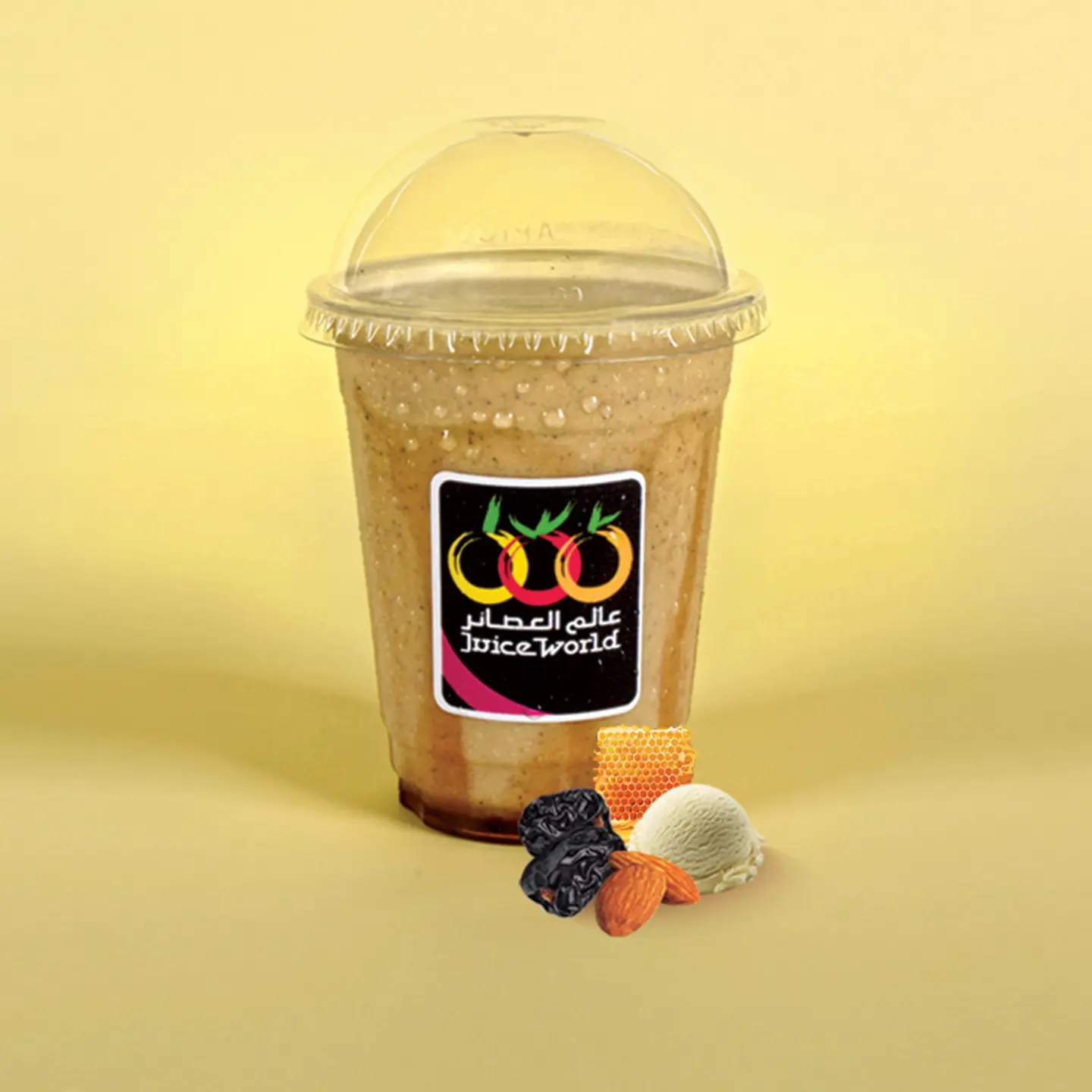 Ajwa With Almond Juice  - Medium