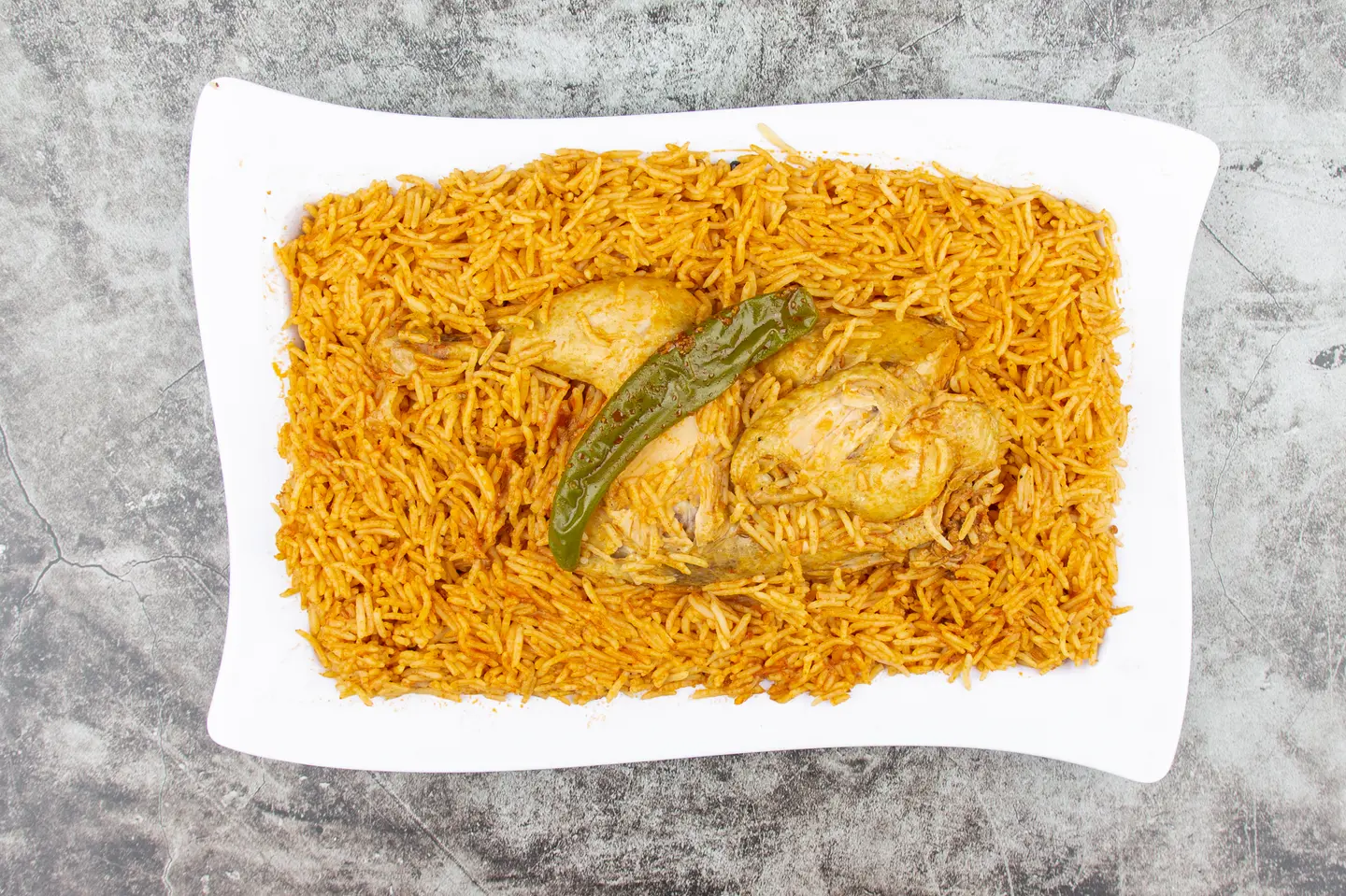 دجاج مضغوط - نص حبة دجاج