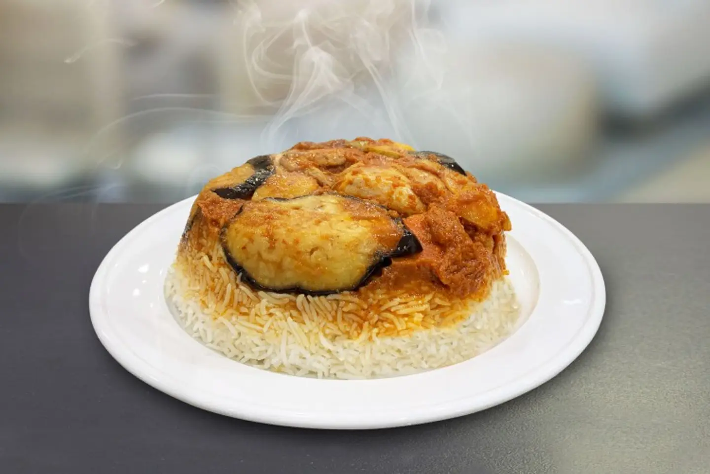 Maqluba - Half Chicken