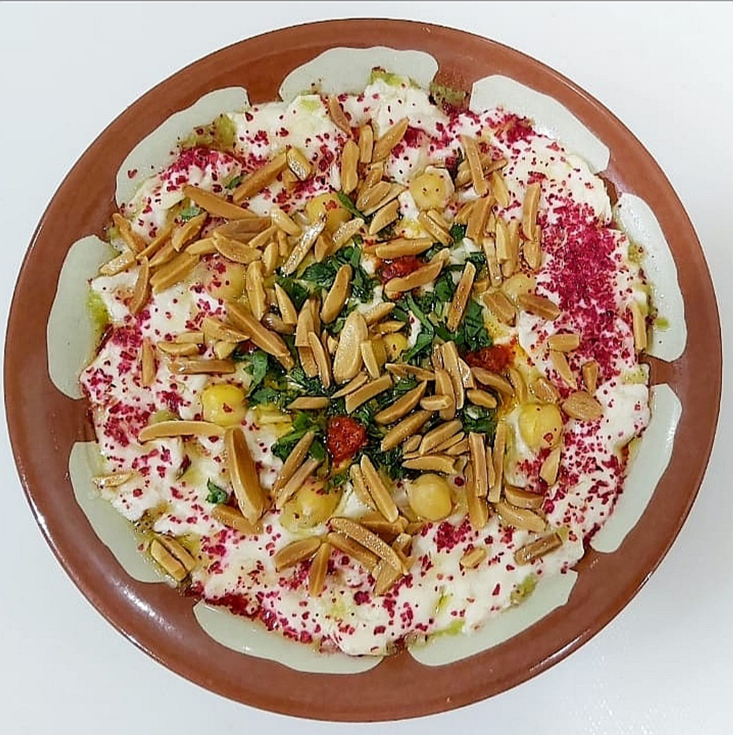 فتة بالزيت واللوز - صغير