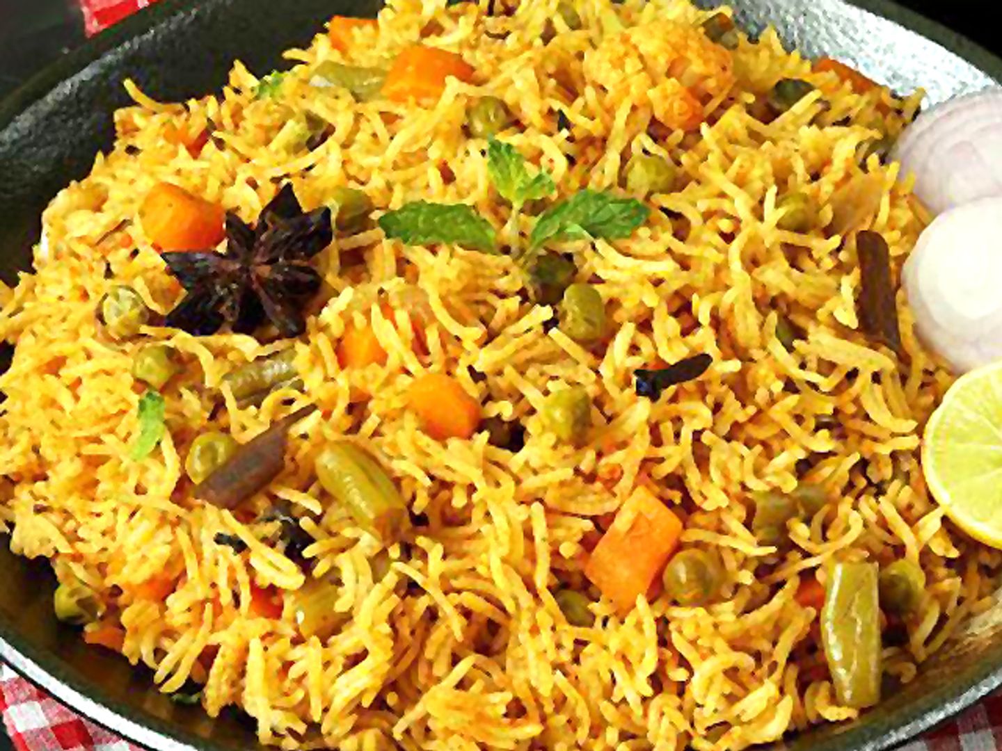 أرز برياني بالخضار - صغير