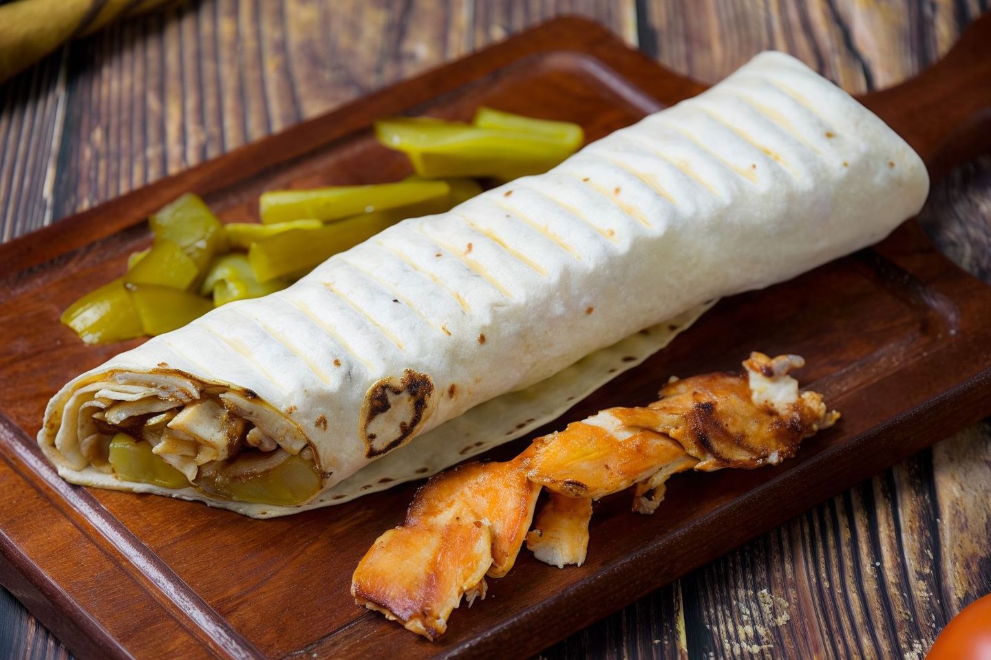 Large Shawarma - Without Cheese