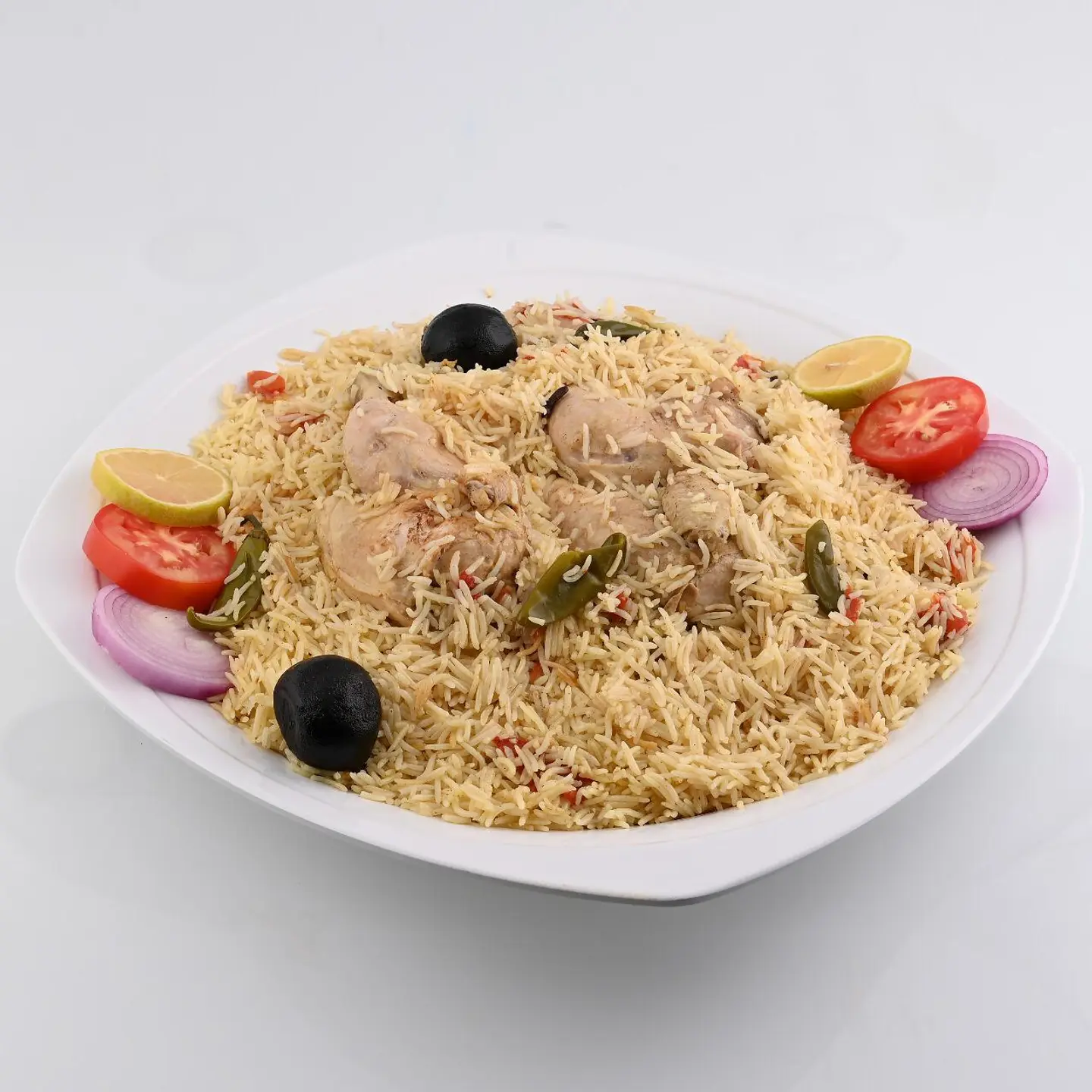 Madghot Chicken With Rice - Half Chicken