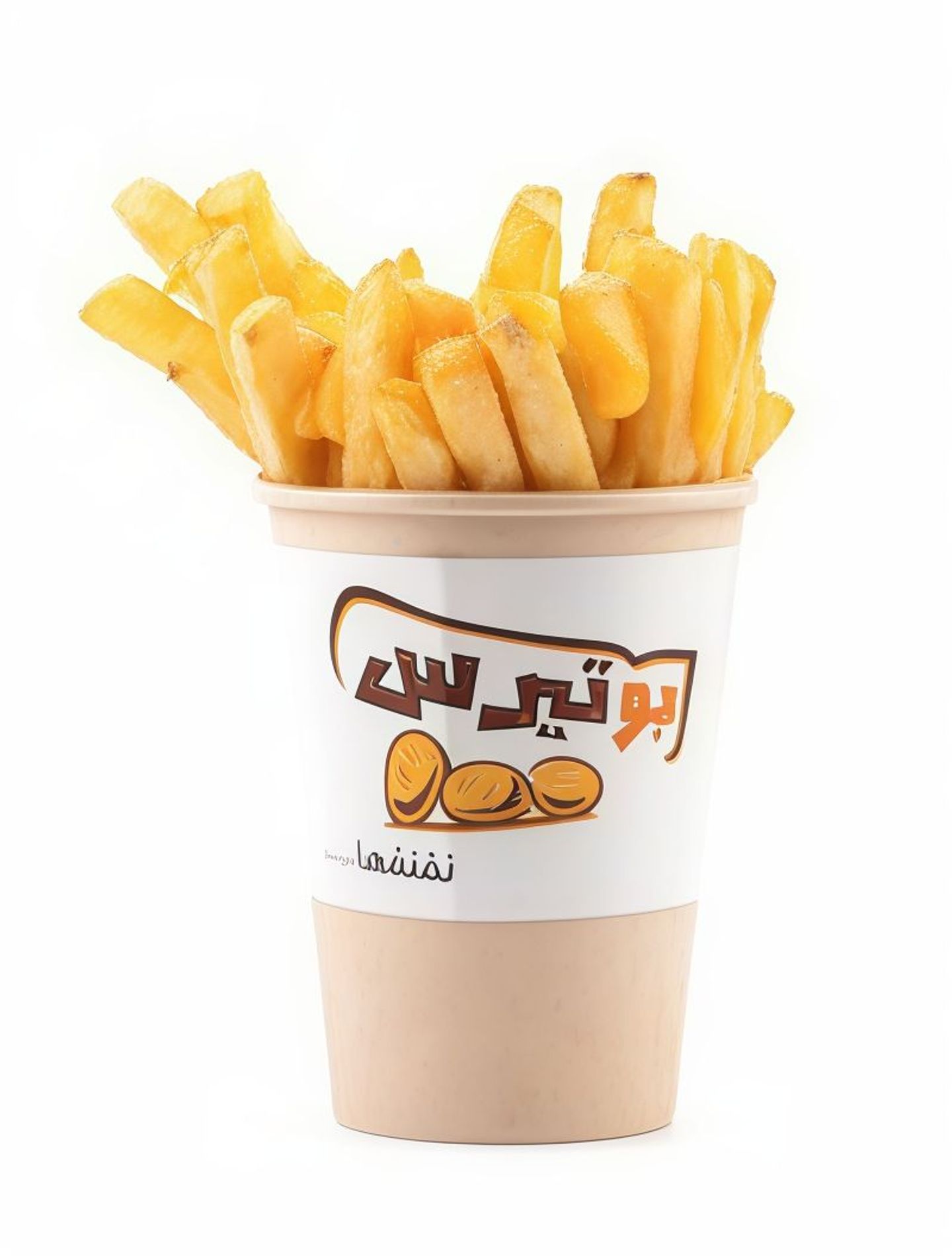 بطاطس  - بدون جبن