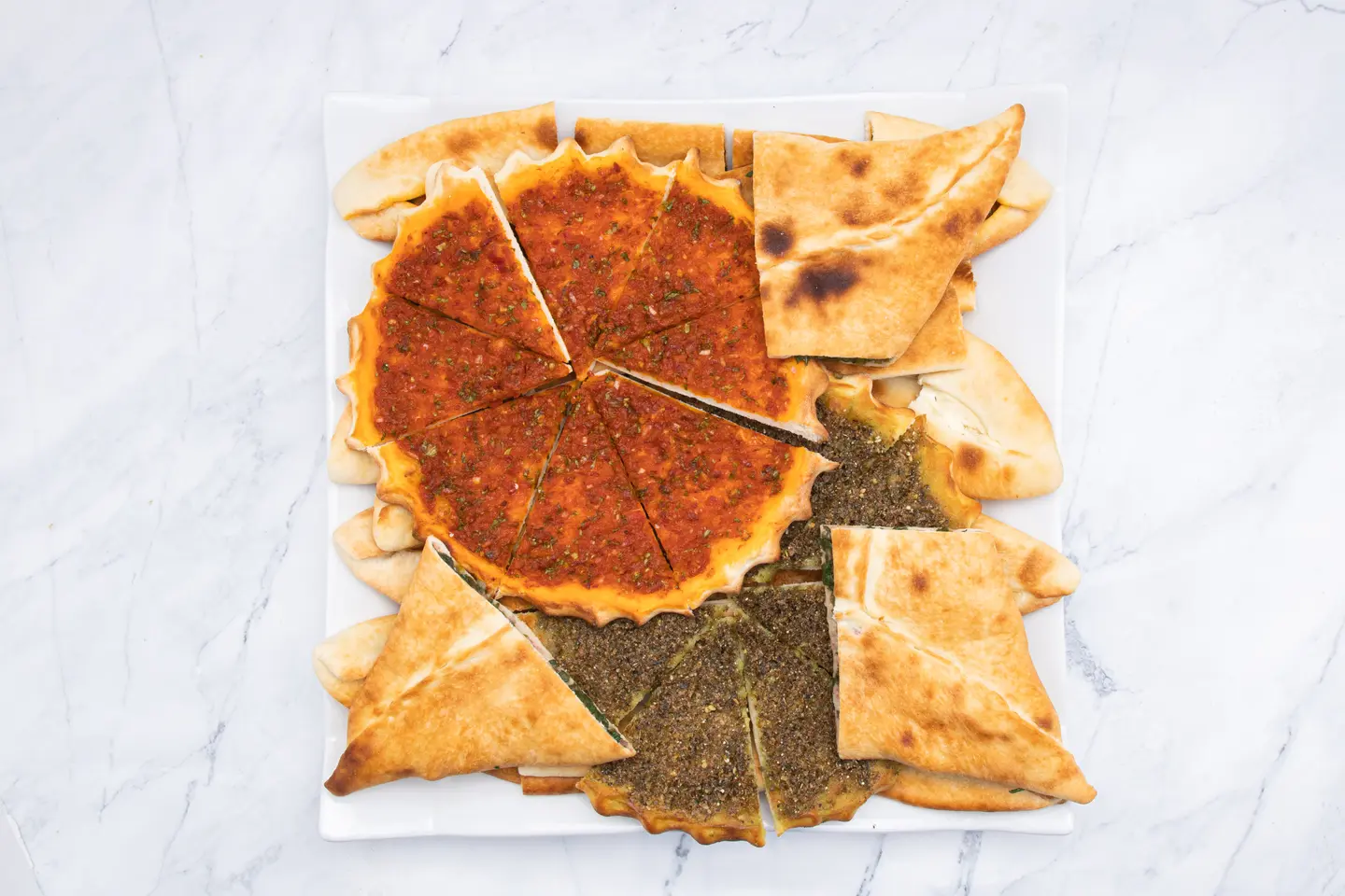 صحن فطائر مشكل  - صغير