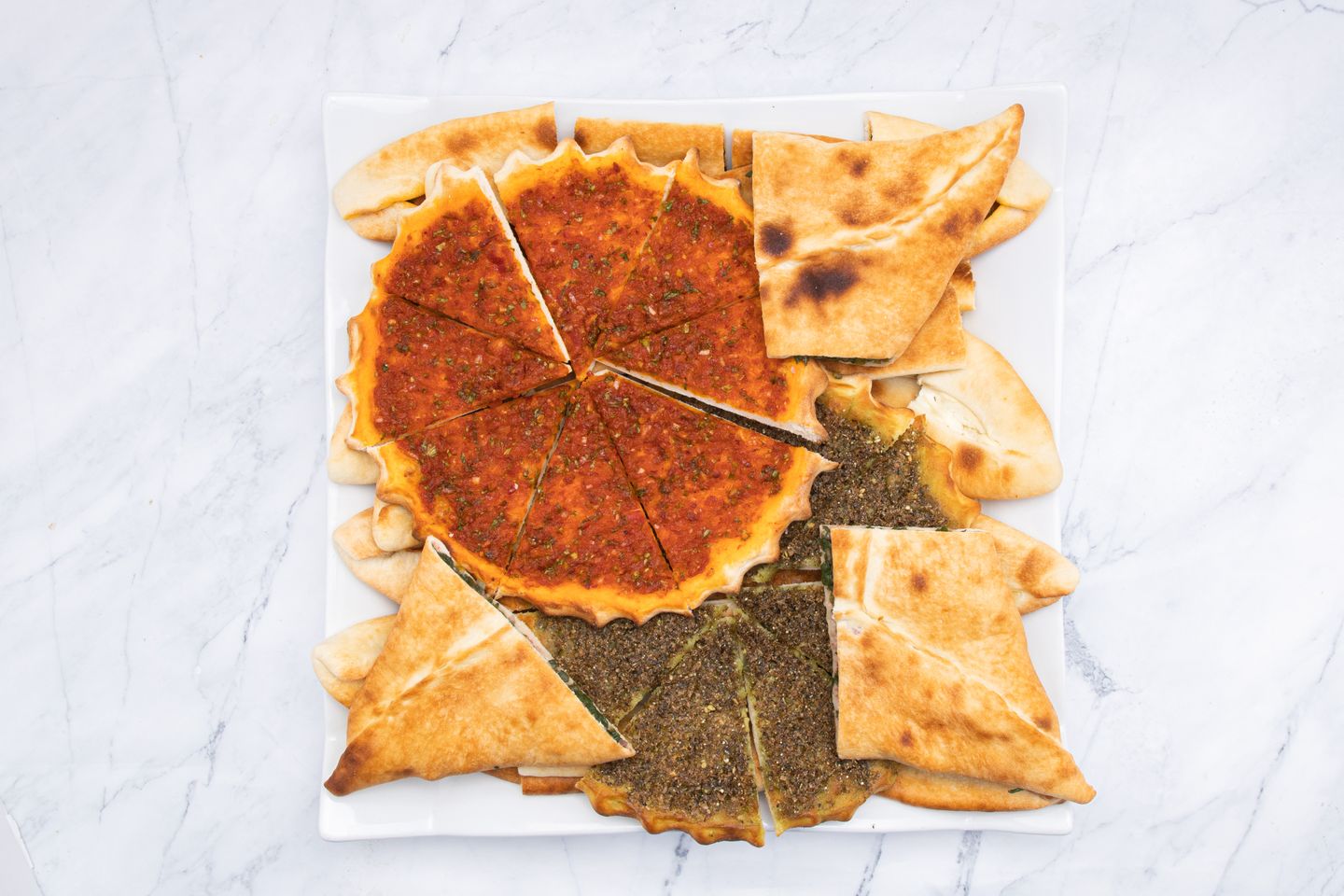 صحن فطائر مشكل  - صغير