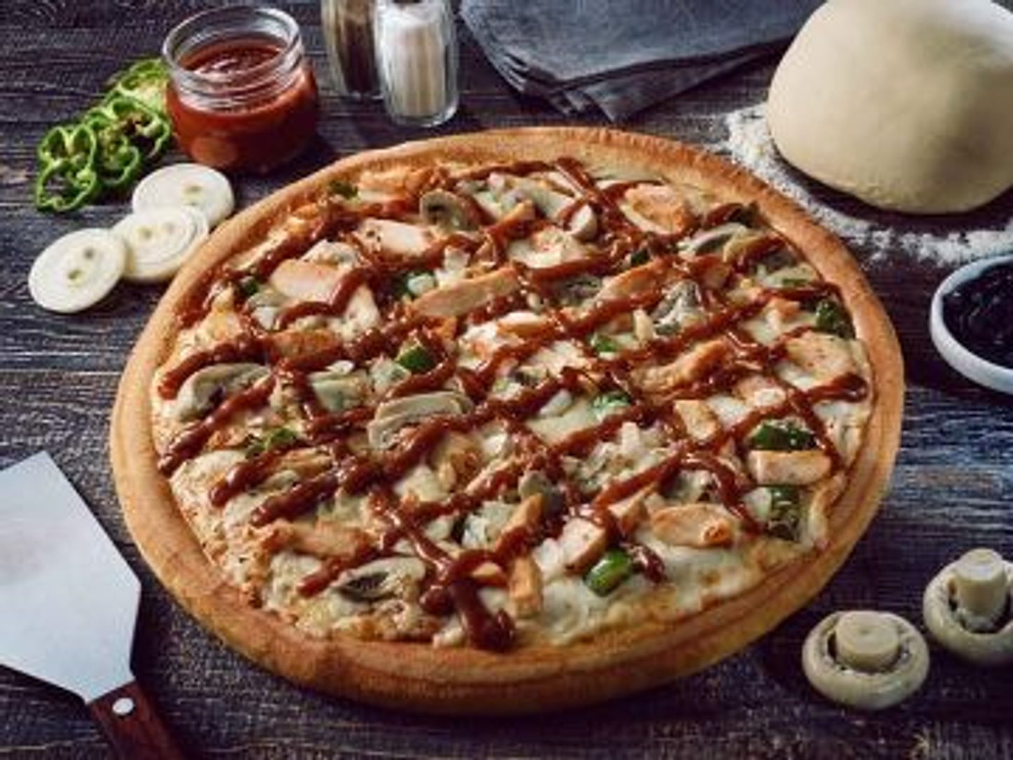 بيتزا باربيكيو - صغير