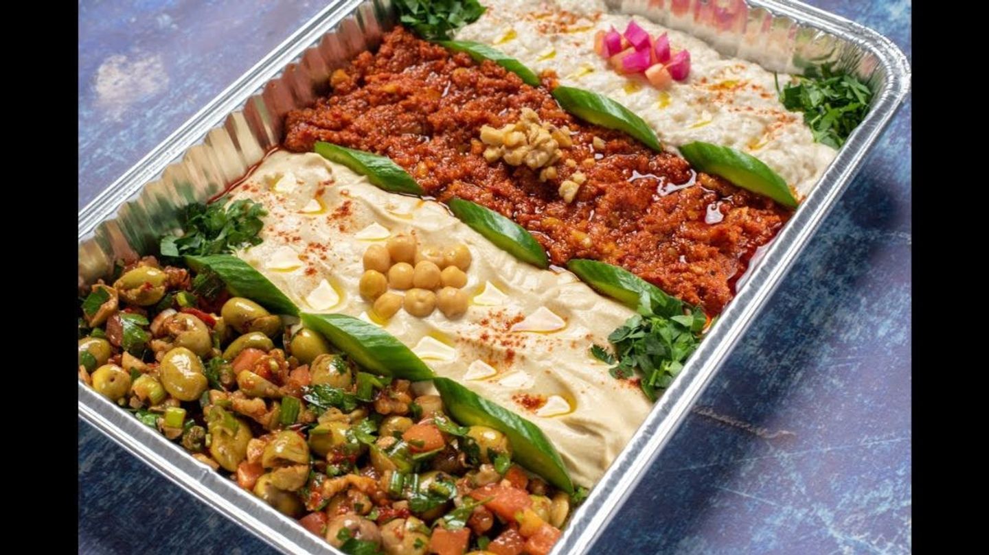صحن مقبلات مشكل - صغير