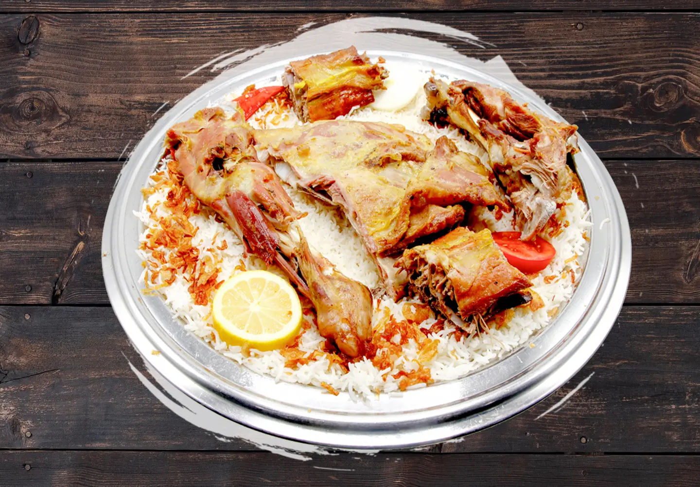 ربع تيس مندي - أرز شعبي