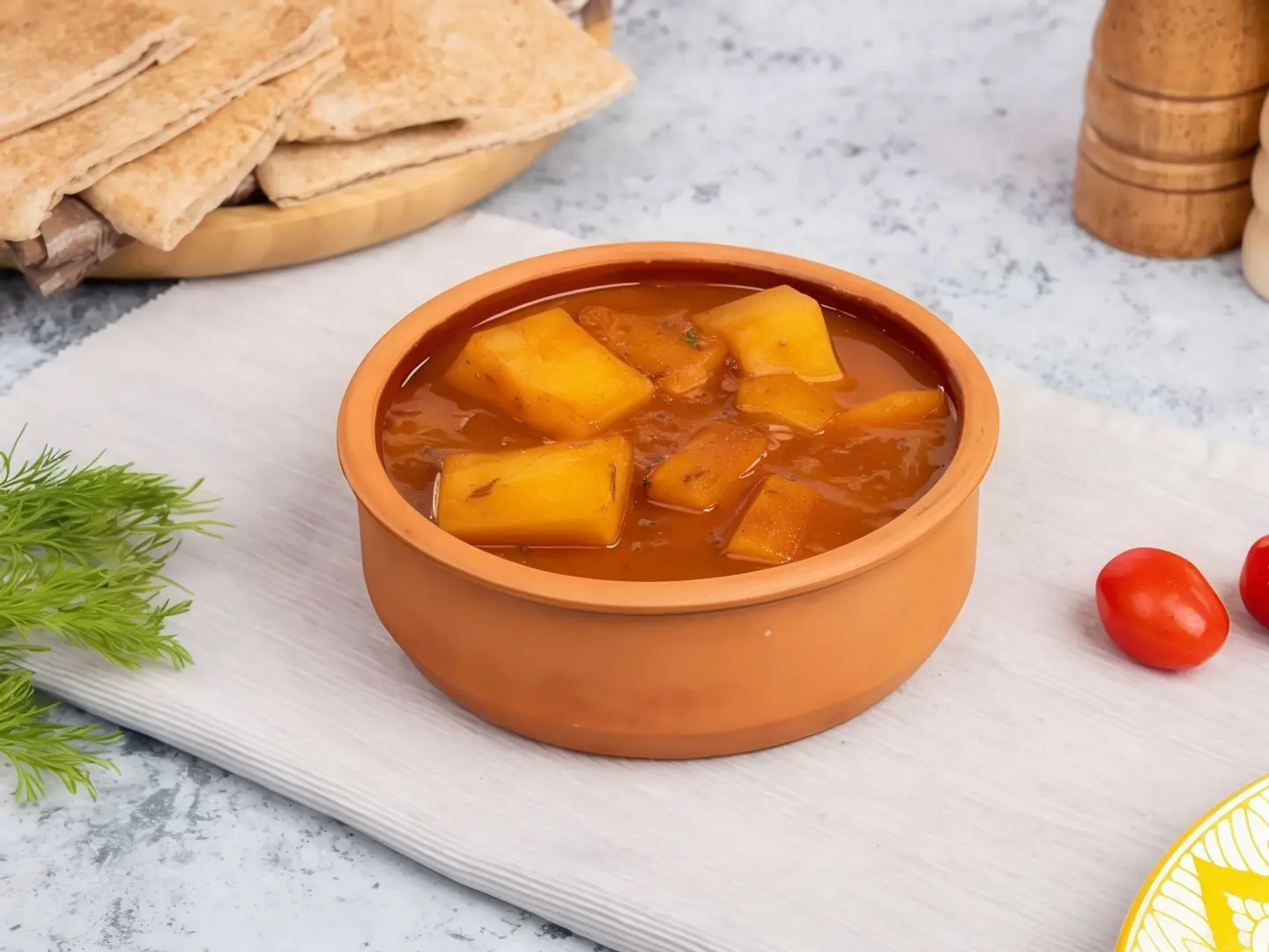 بطاطس ساده - صغير