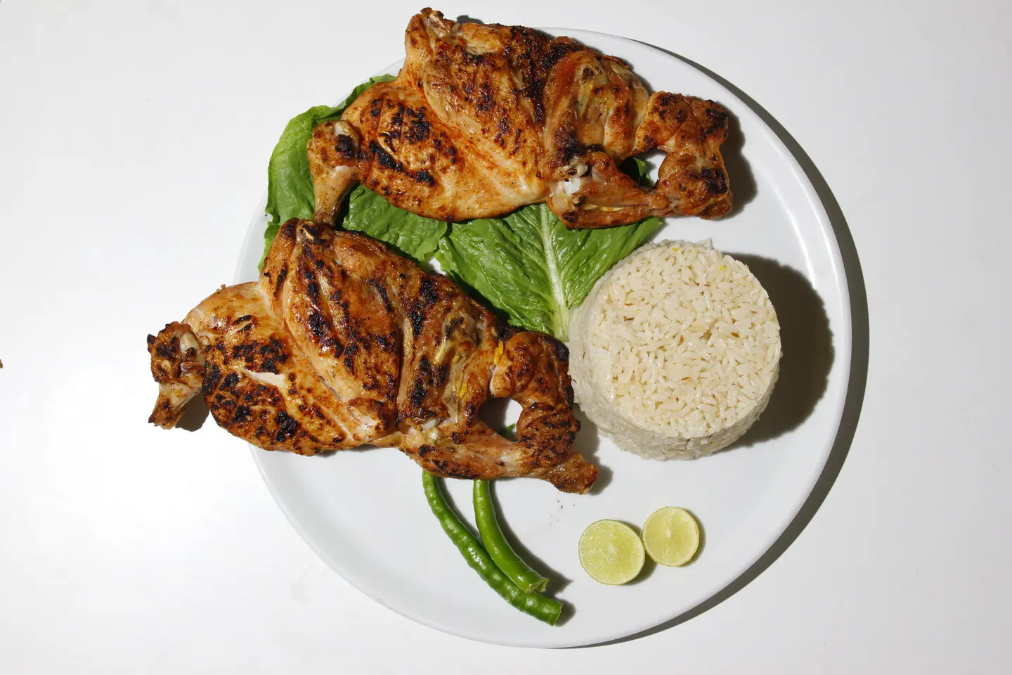 دجاج محمر  - نص حبة دجاج