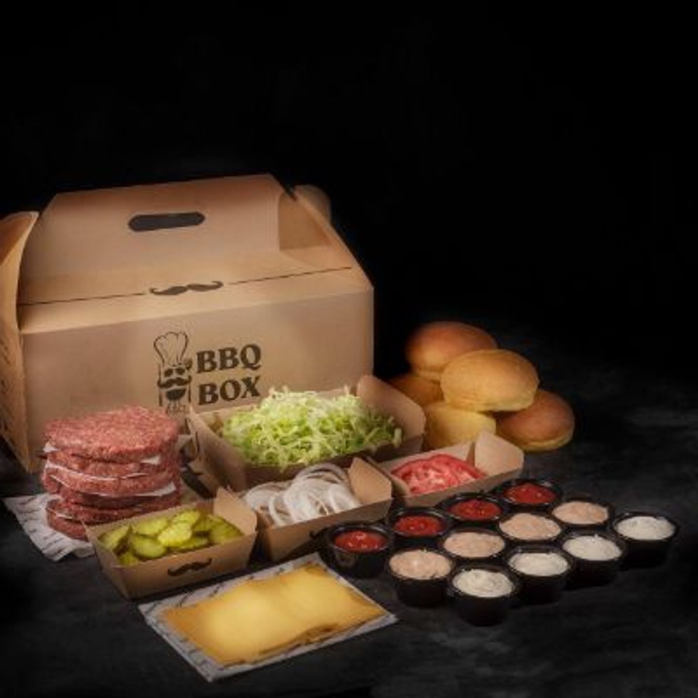 Bbq Burger Box - 100 G