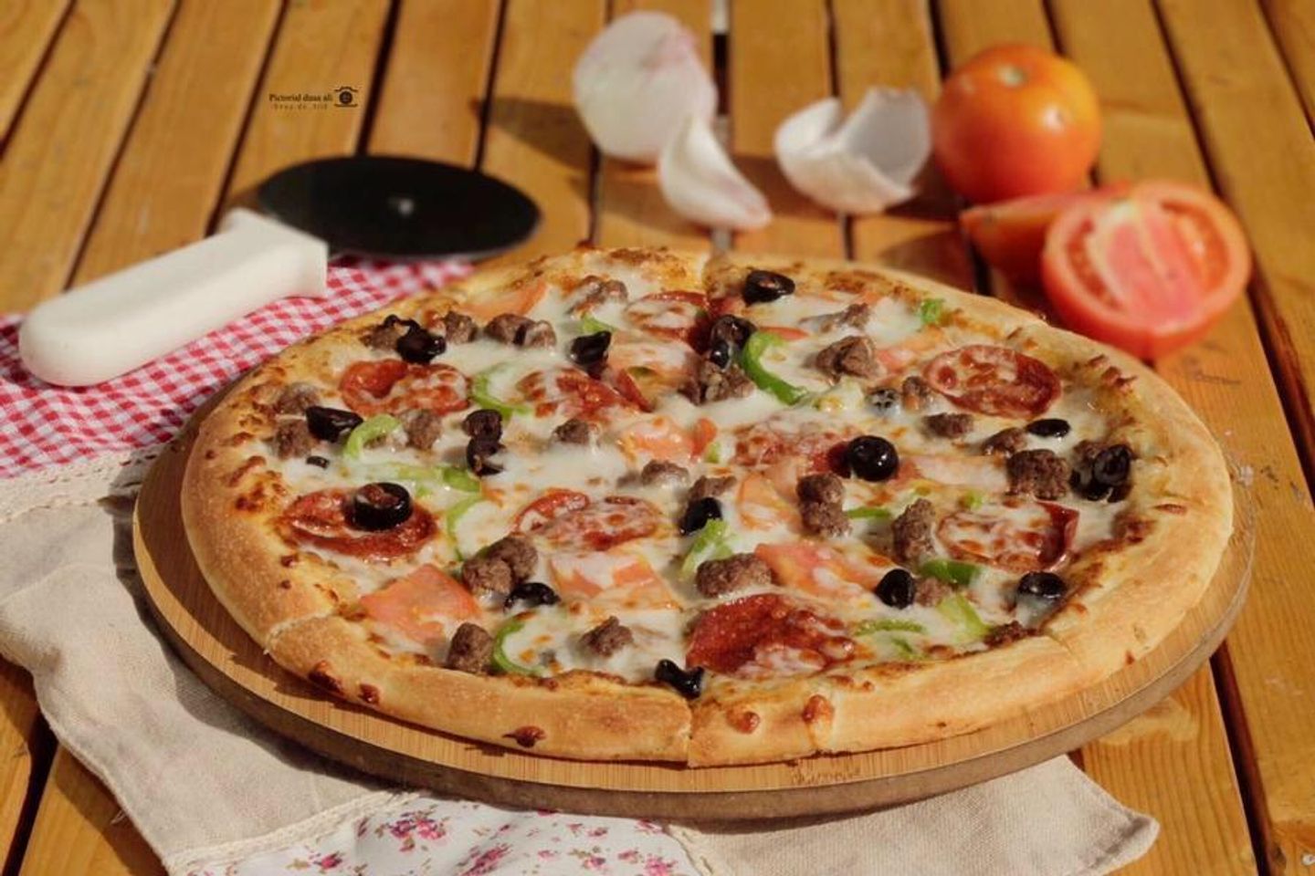 Falafel Pizza - Small