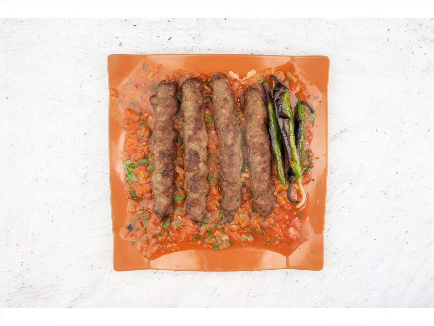 Kebab Halabi - Plate