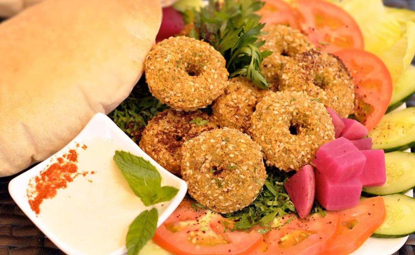 Falafel Dish - Small Falafel Plate