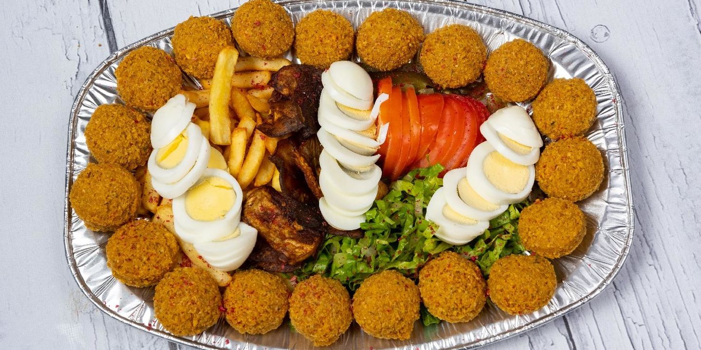 صحن فلافل  - صغير