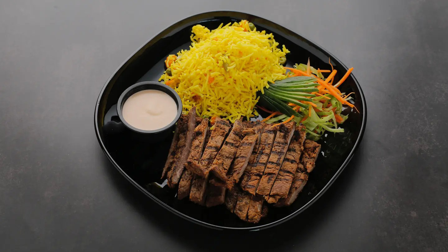 وجبة لحم ستيك - 100 جرام