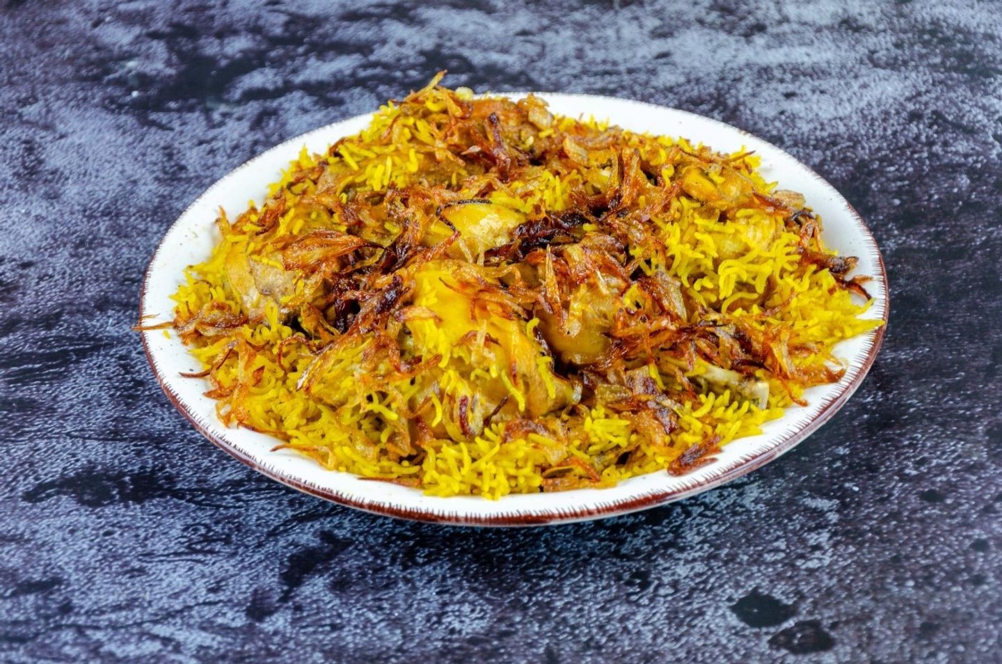 برياني دجاج - نص دجاجة