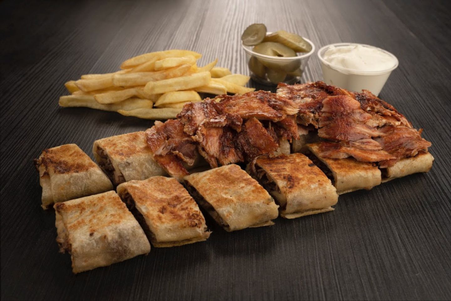 Medium Arabic Plate - With Out Cheese