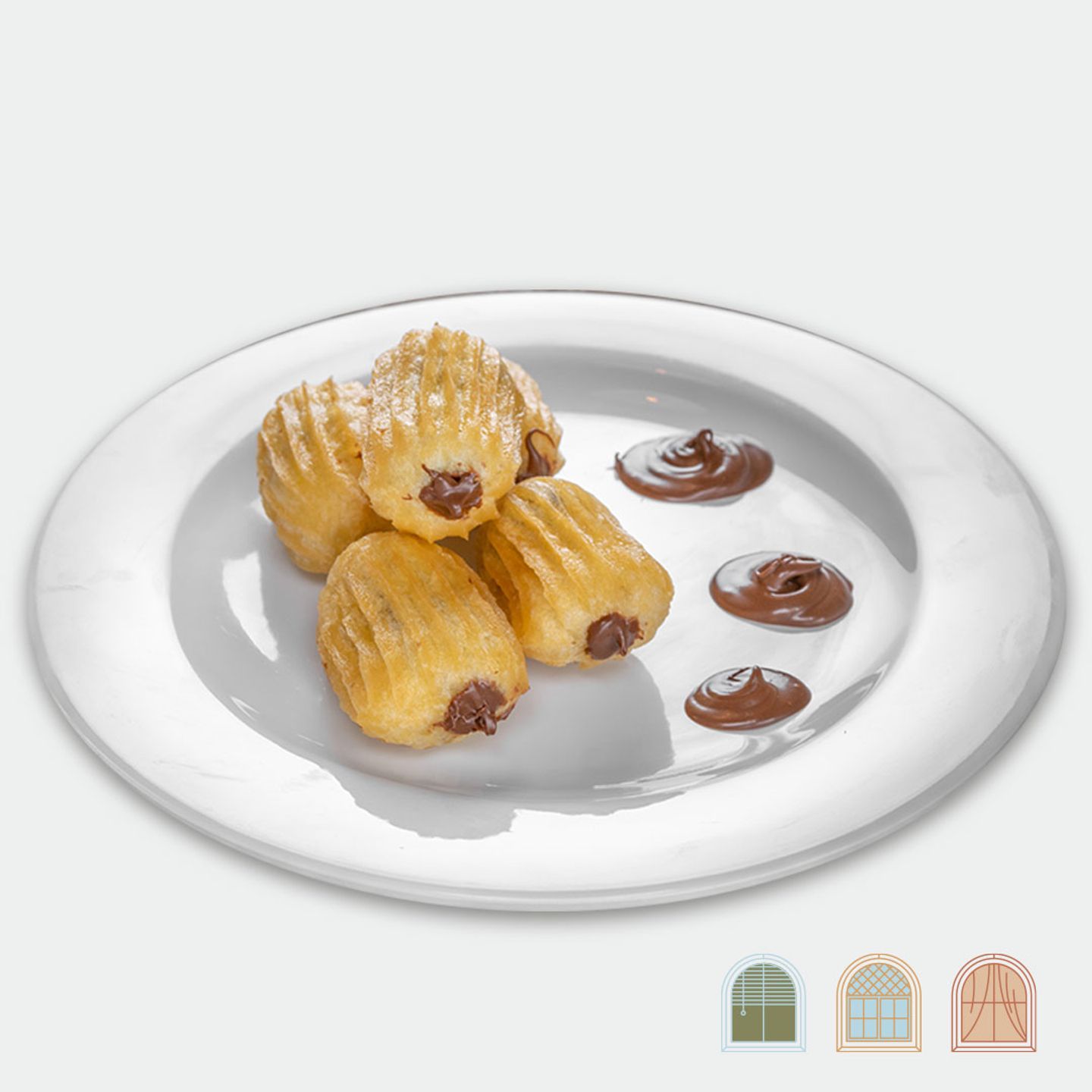 Balah El Sham With Nutella - Medium