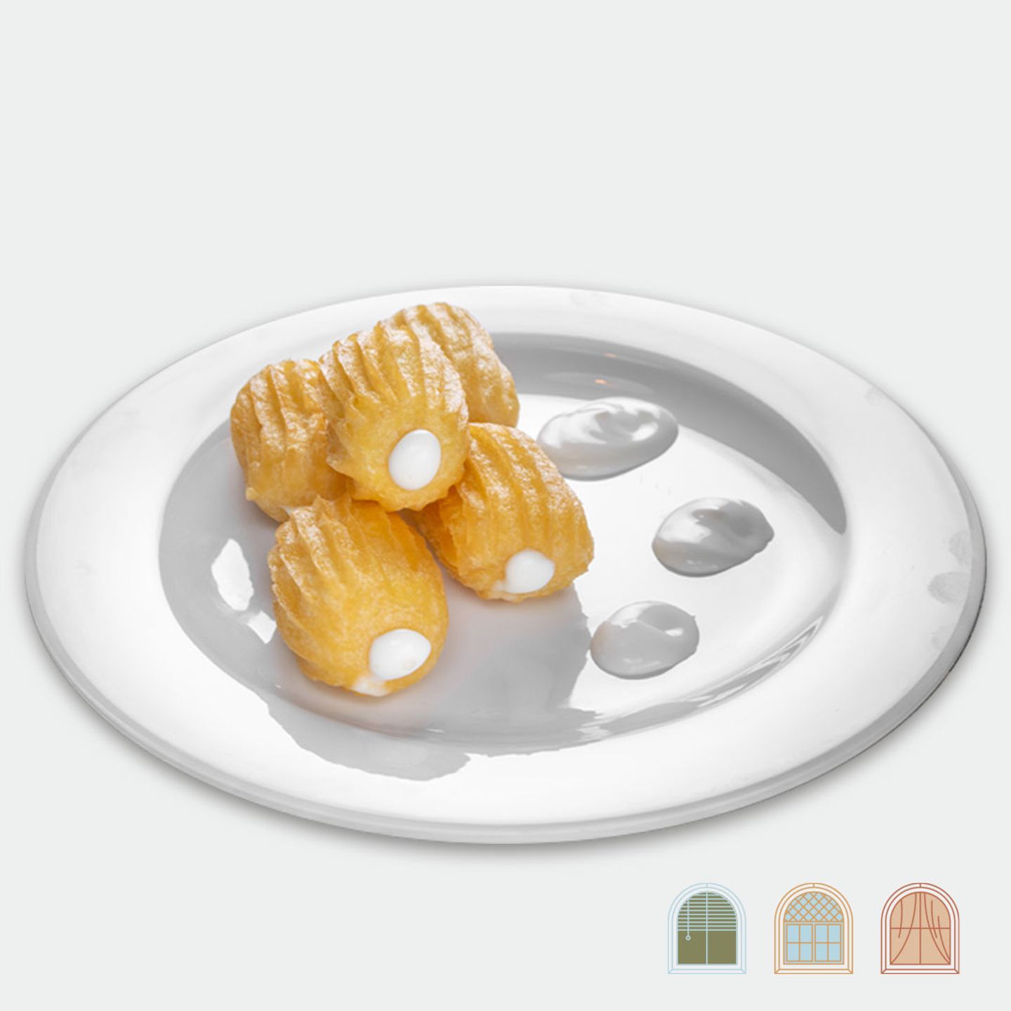 Balah El Sham With Cream - Medium