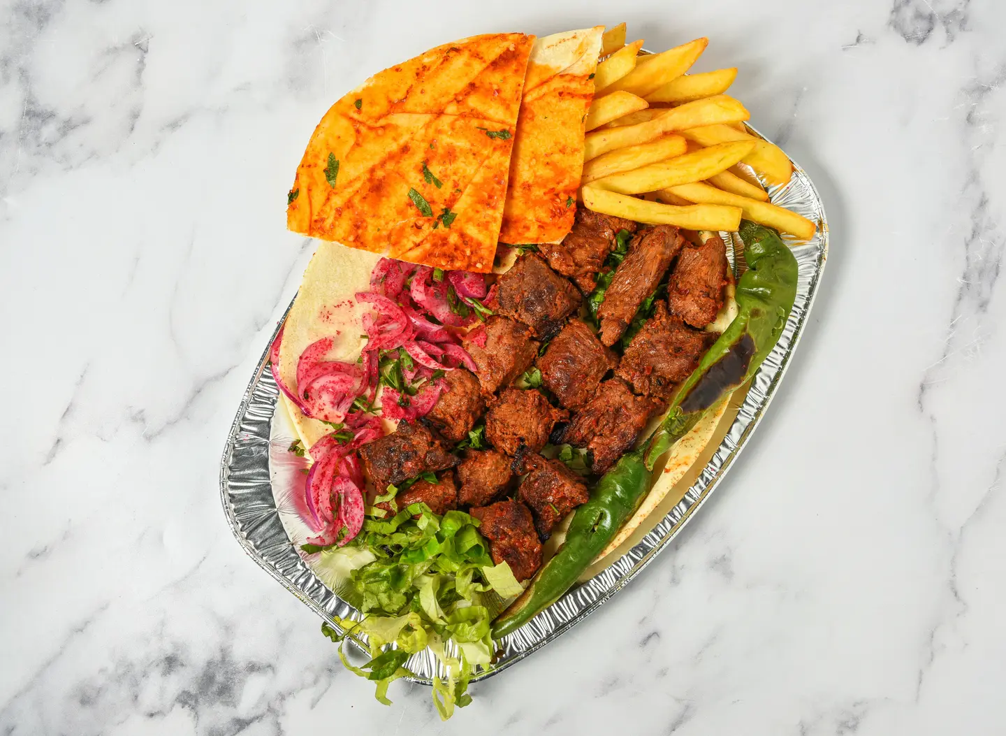 Meat Awsal Dish - 3 Skewers