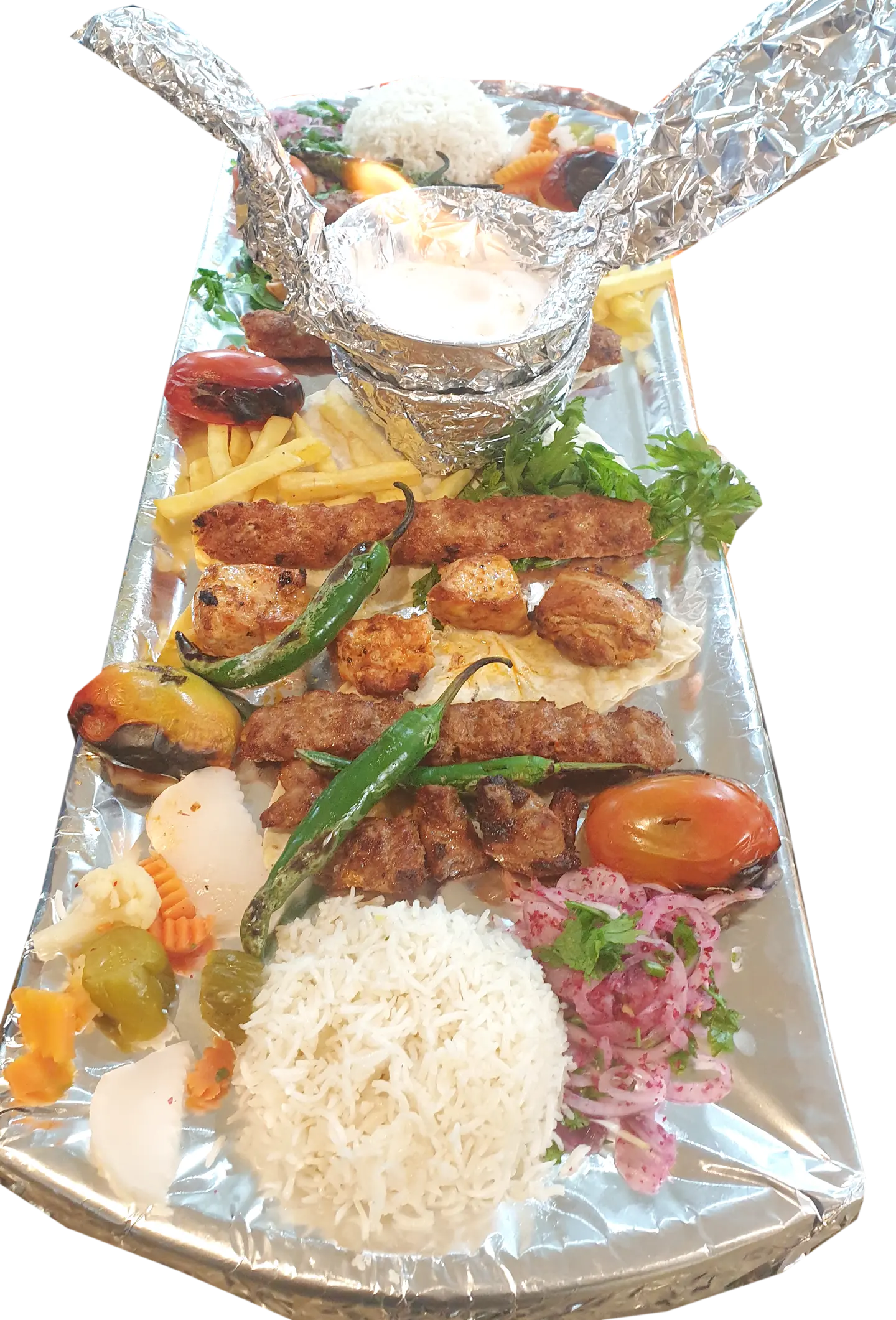 Mays Al Qamar Mix Grill - 4 Skewers