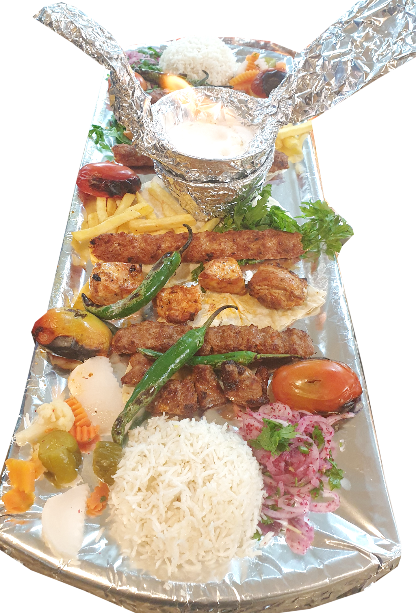 Mays Al Qamar Mix Grill - 4 Skewers