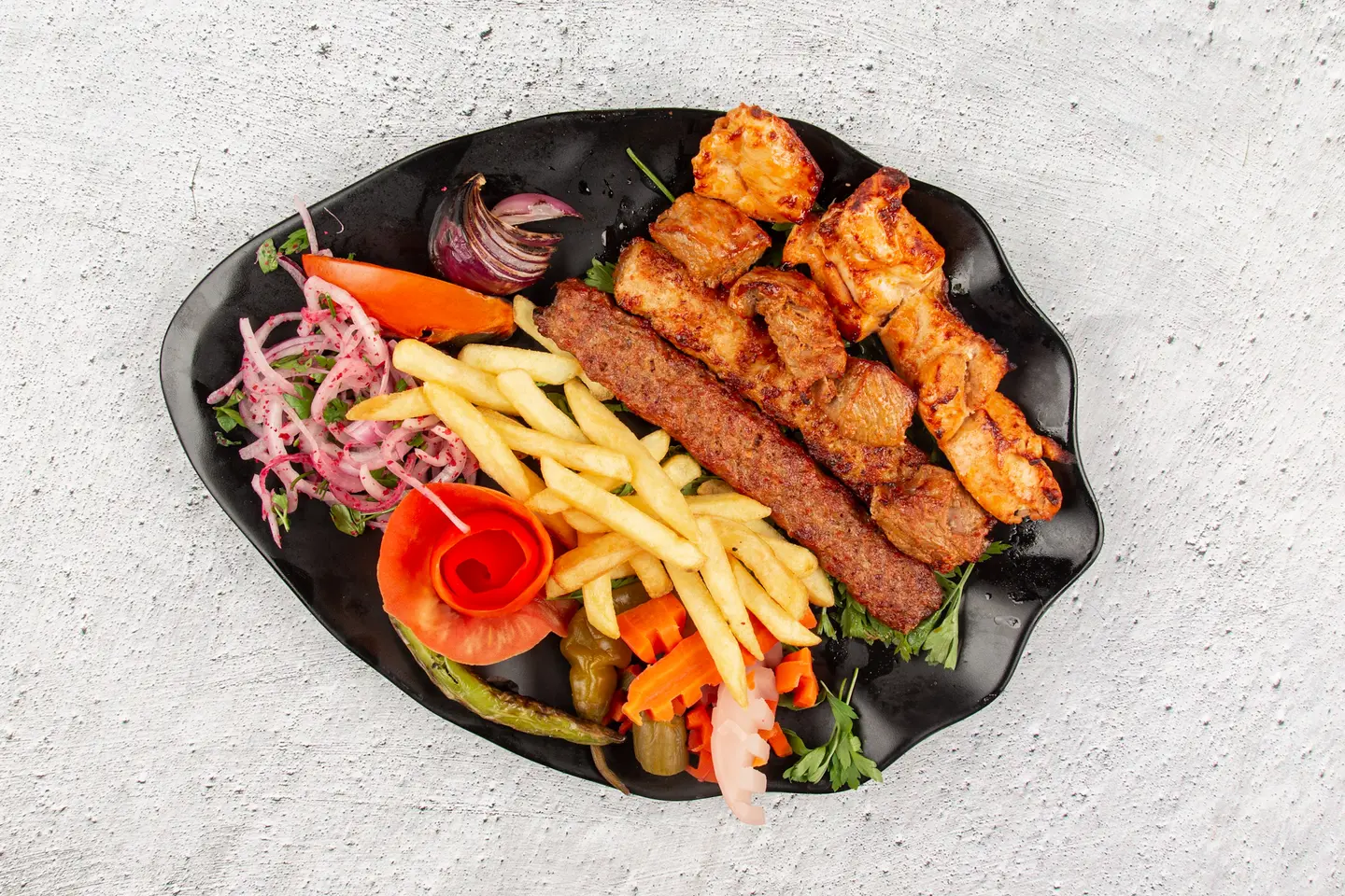 Mays Al Qamar Mix Grill - 4 Skewers