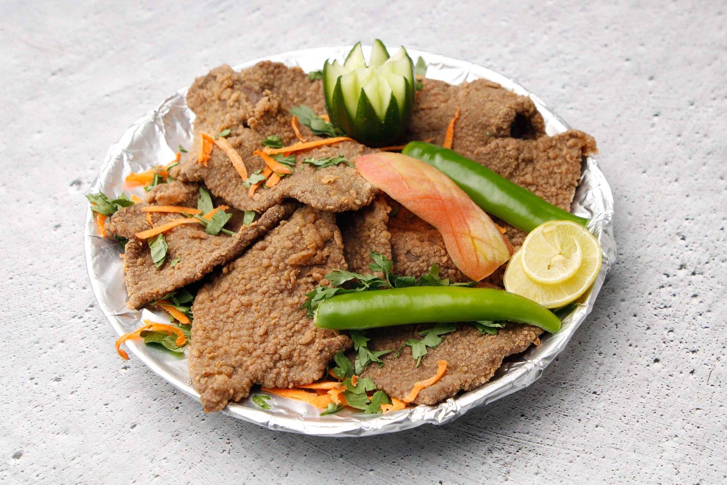 كبدة بانية - ساندويتش