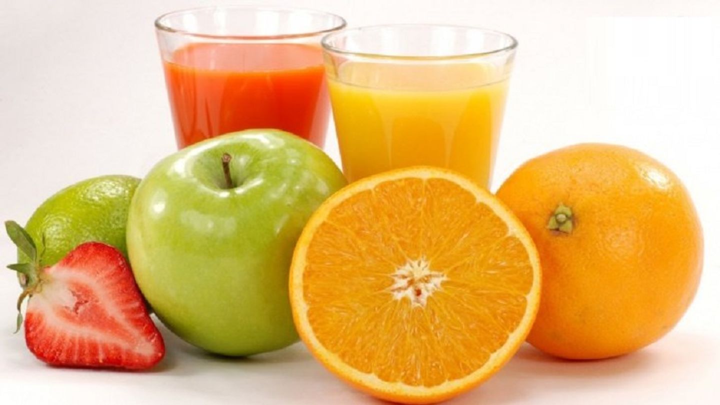 فراولة مع برتقال و تفاح - صغير