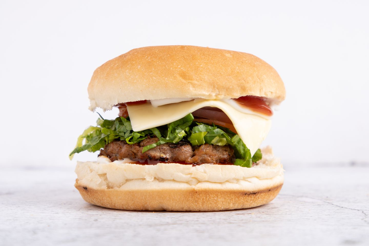 Grilled Meat Burger - Sandwich