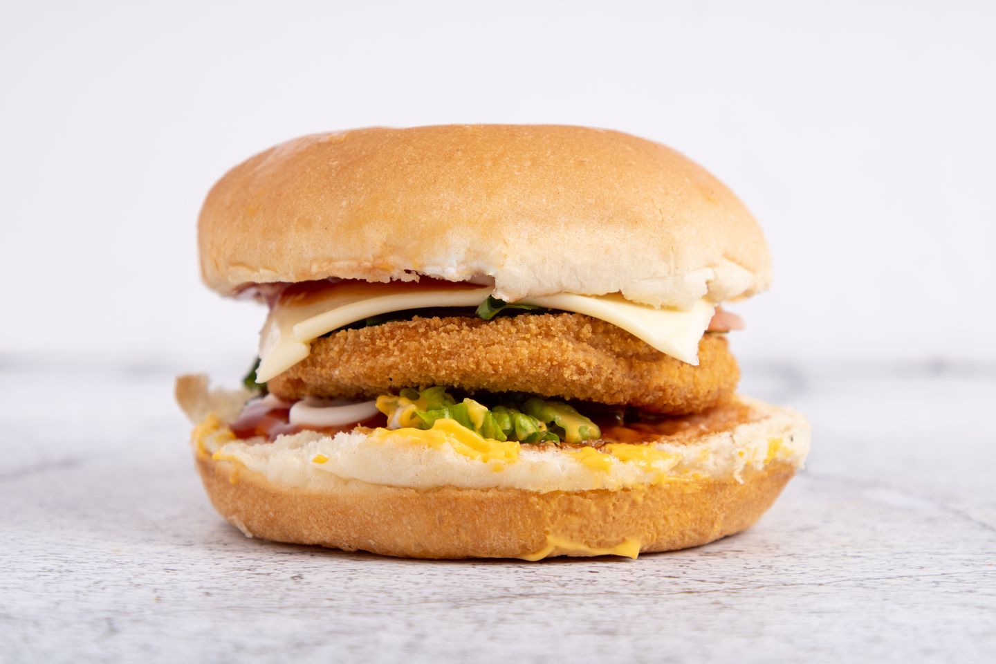 Fried Burger - Sandwich