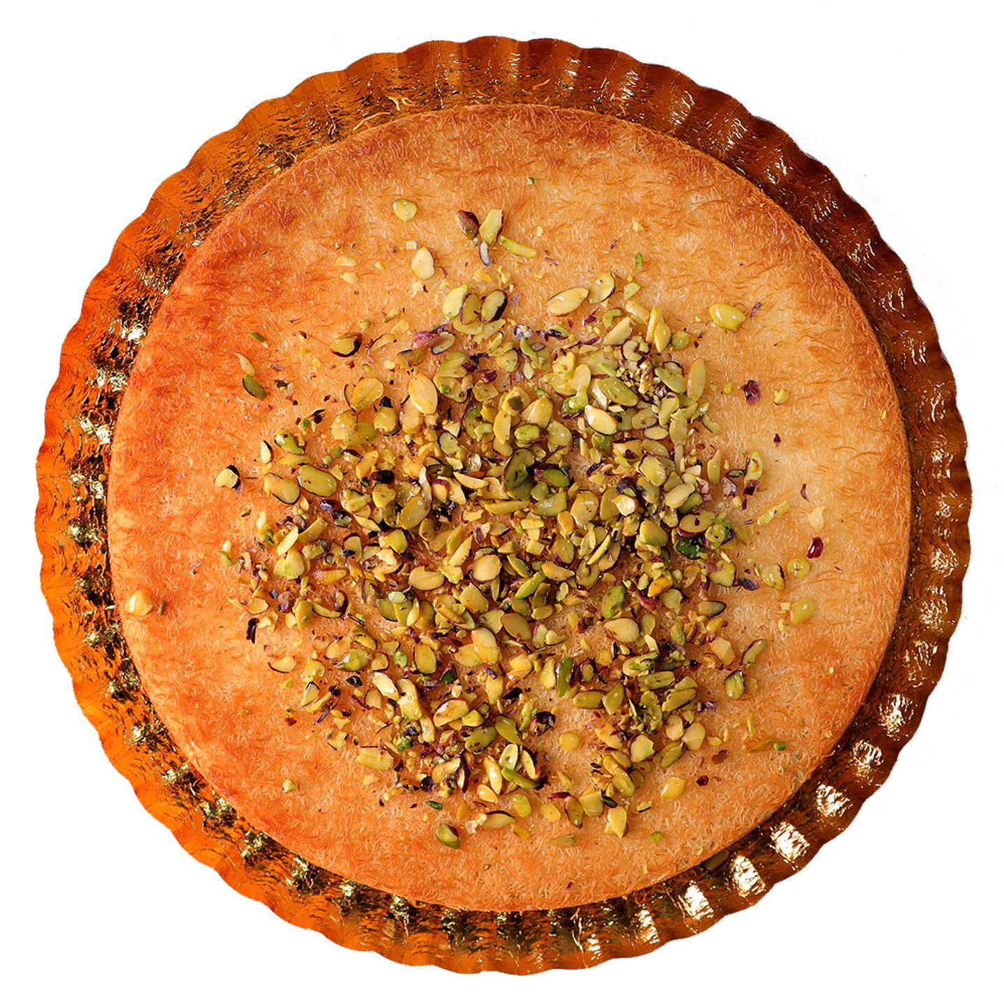 كنافة قشطة - وسط