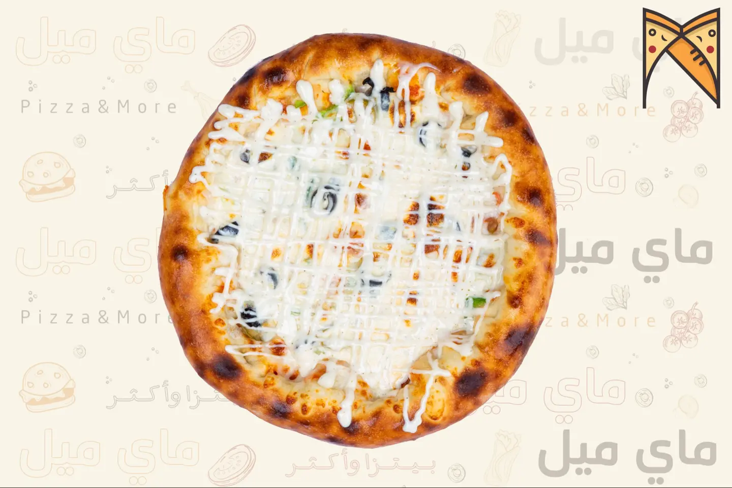 بيتزا رانش اطراف جبن - صغير