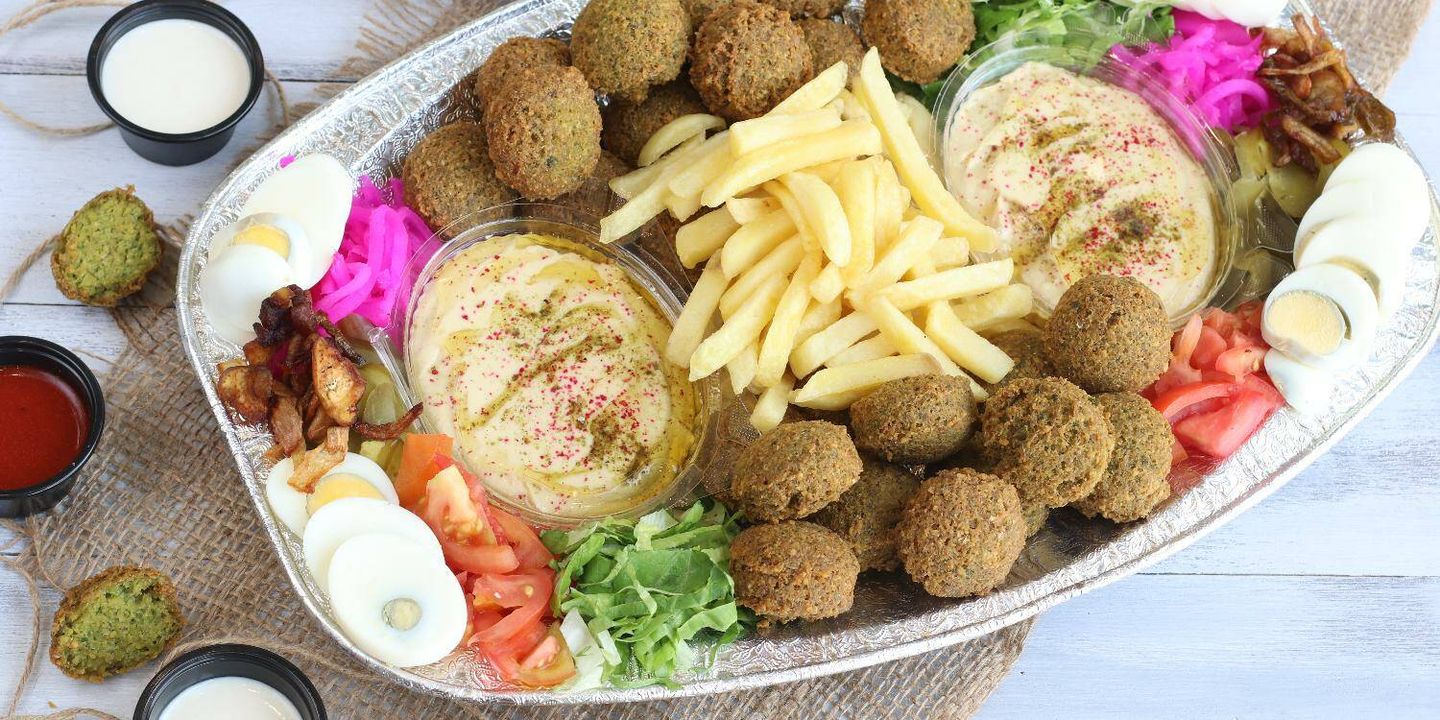 صحن فلافل مشكل - صغير