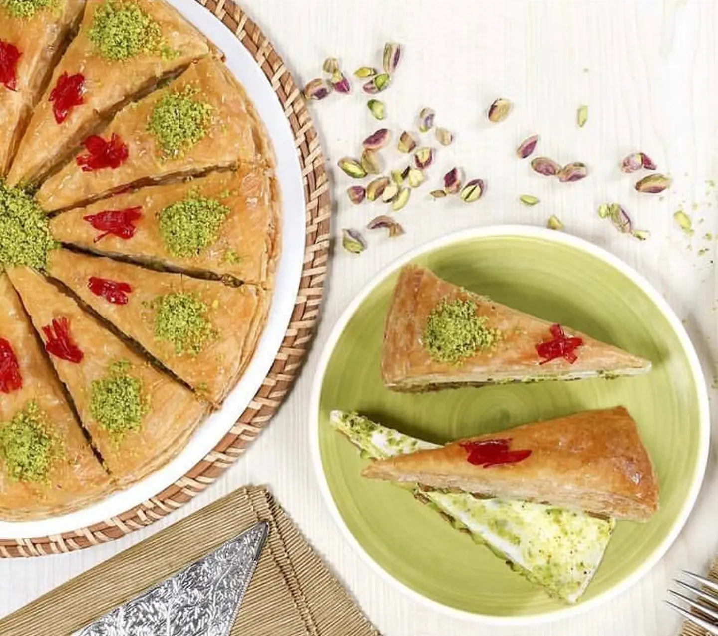 Baklava With Ice Cream - Small