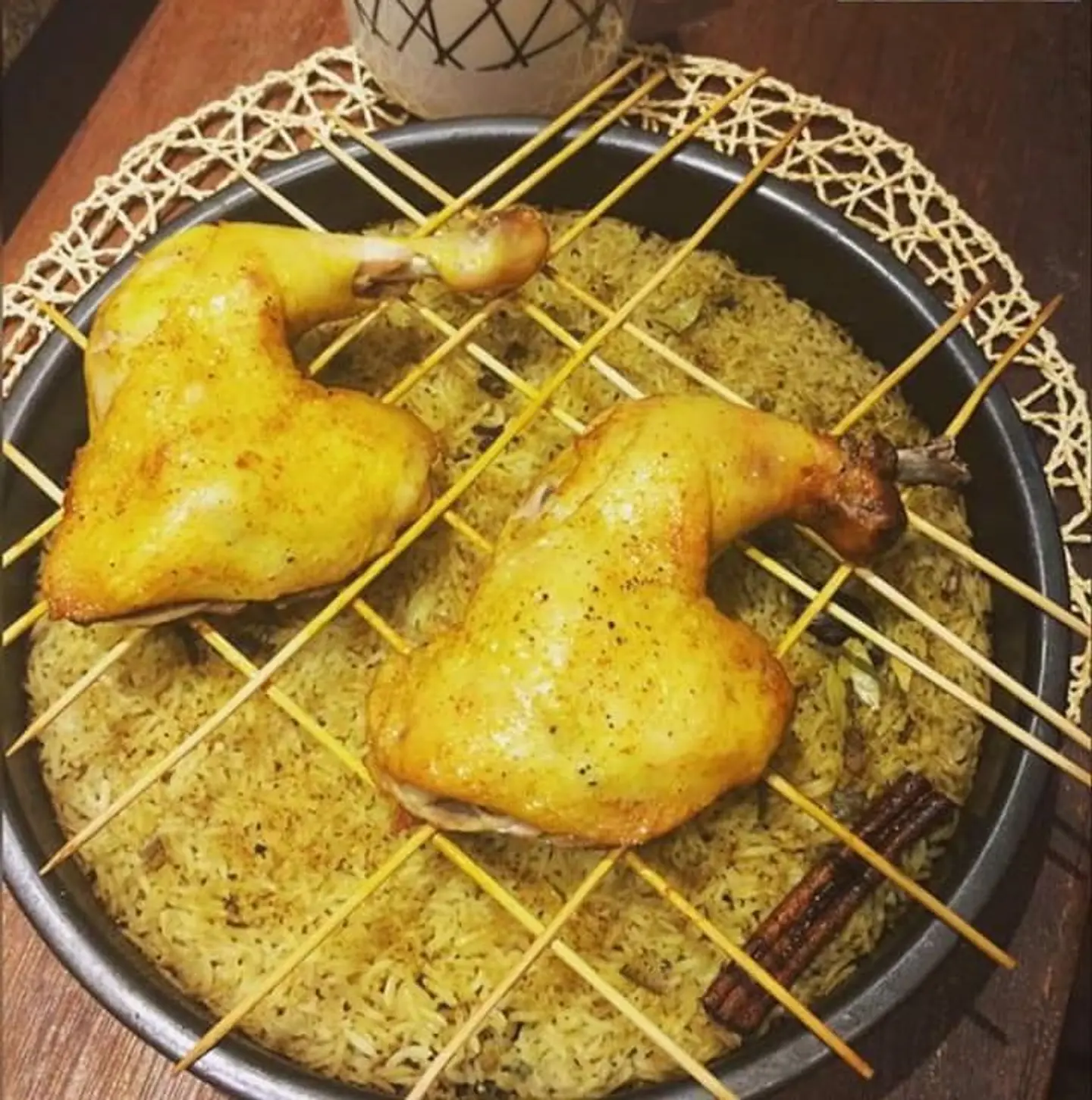 Plain Chicken Mandi - Half Chicken