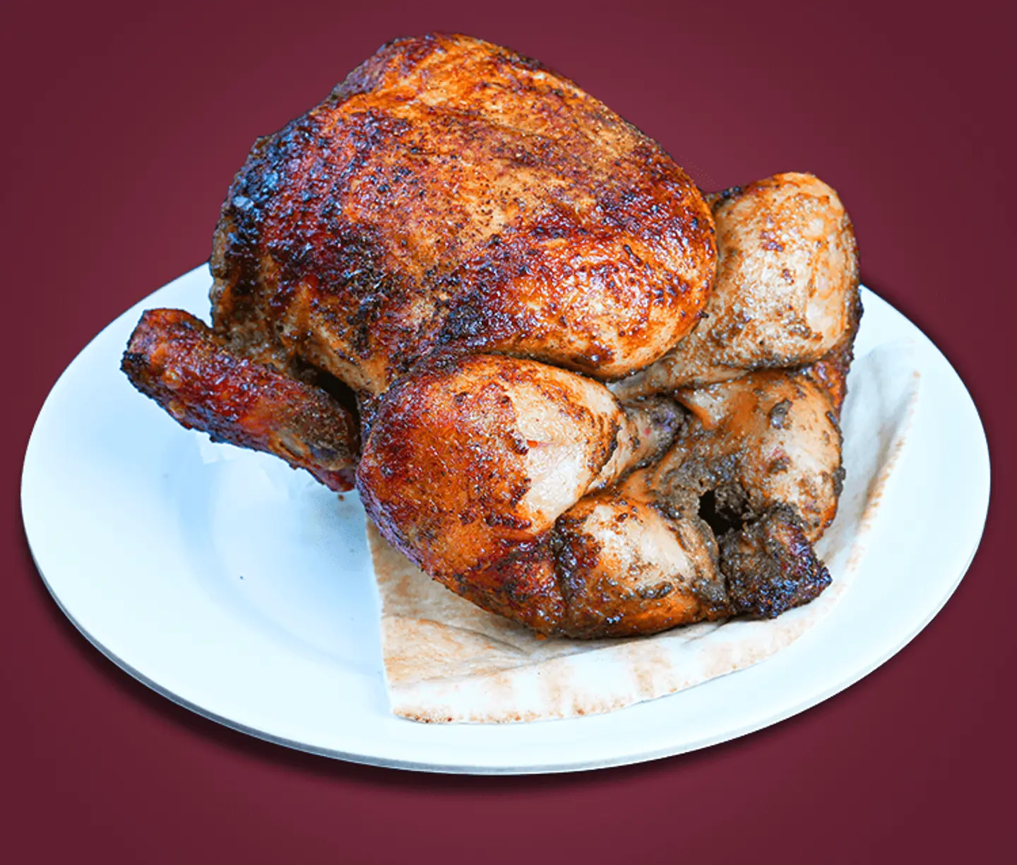 دجاج شواية سادة - نص حبة دجاج